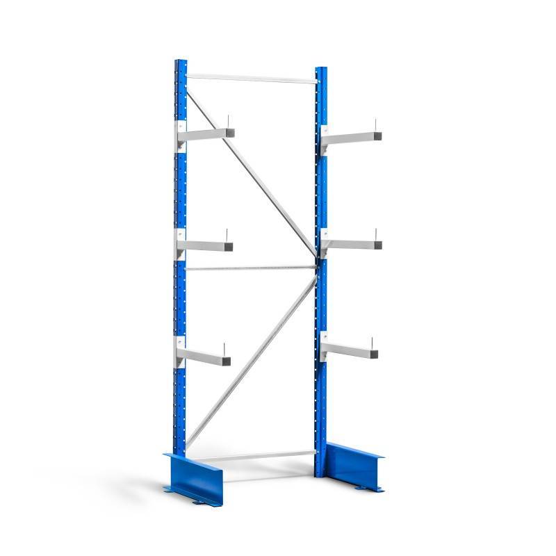 EVO Rack Budget Draagarmstelling is een betaalbare oplossing voor het horizontaal opslaan van materiaal
