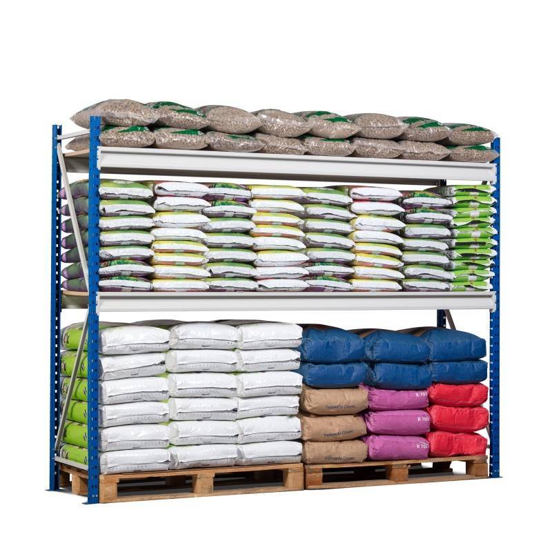 LiteRack PTZ100-201510-2D Grootvakstelling 100 cm. diep.