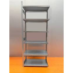 Aanbouw gebruikte Legbordstelling Dexion Duitse kwaliteit 250 × 100 x 50 cm